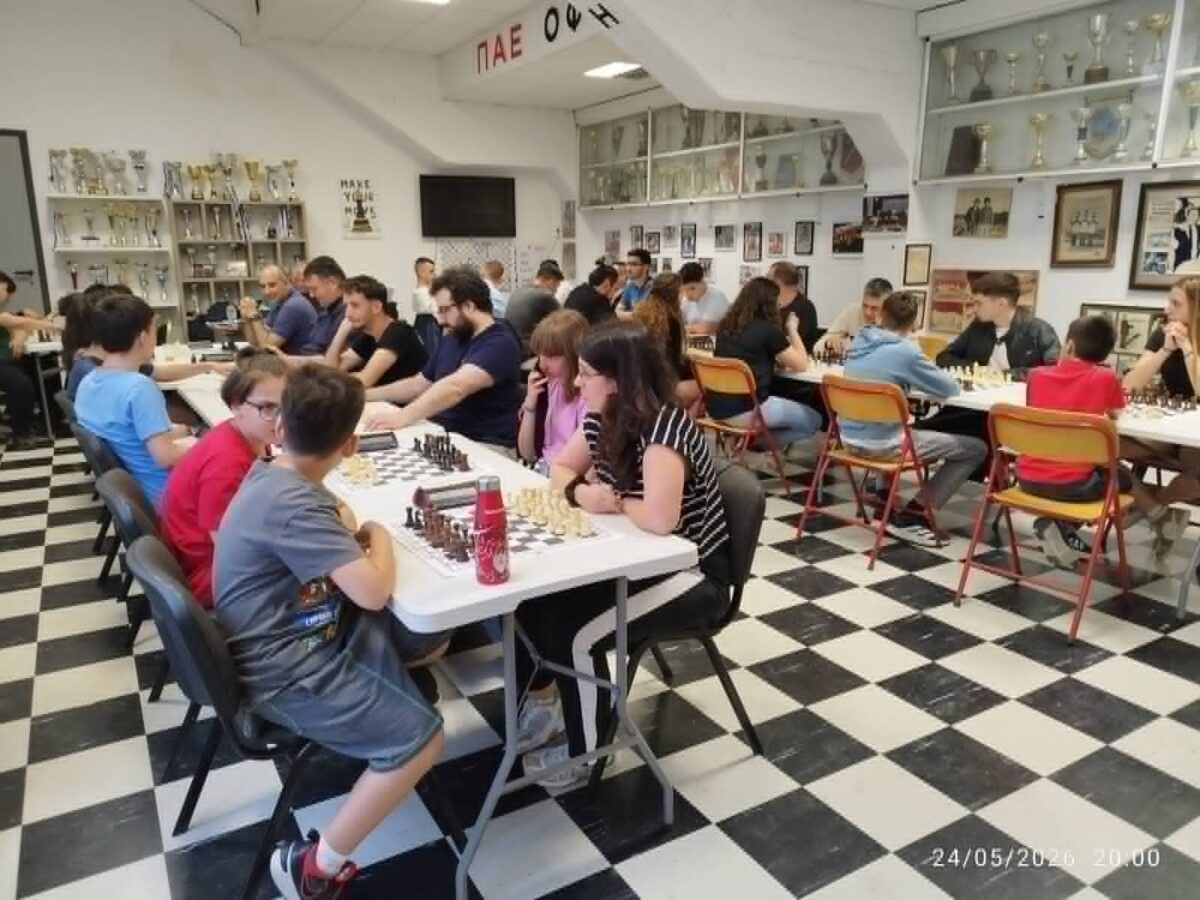 ♟️ Μεγάλη Επιτυχία για το Τουρνουά 2vs2 του ΟΦΗ! 🔥