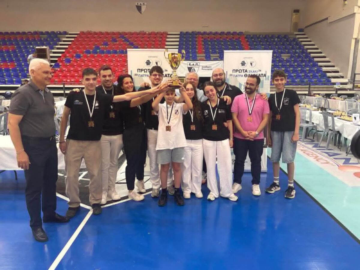 🏆♟️ Ο ΟΦΗ για 3η συνεχόμενη χρονιά στο βάθρο, στο Πρωτάθλημα της Α’ Εθνικής!